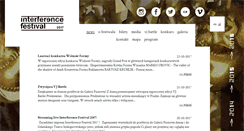 Desktop Screenshot of interferencefestival.com